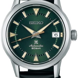 Seiko Herrklocka SPB245J1 Prospex Grön/Läder Ø38 mm