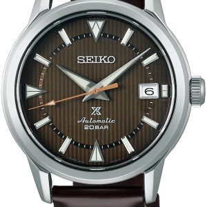 Seiko Herrklocka SPB251J1 Prospex Brun/Läder Ø38 mm