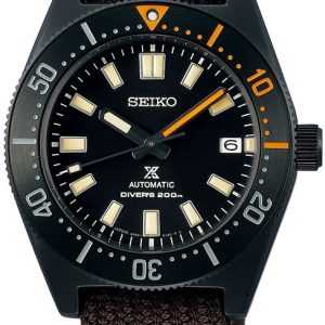 Seiko Herrklocka SPB253J1 Prospex Svart/Textil Ø40.5 mm