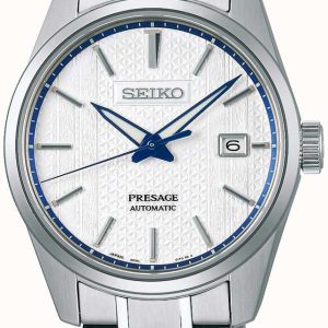 Seiko Herrklocka SPB277J1 Presage Vit/Stål Ø39.3 mm