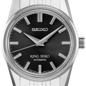 Seiko Herrklocka SPB283J1 King Svart/Stål Ø37 mm