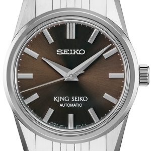 Seiko Herrklocka SPB285J1 King Röd/Stål Ø37 mm