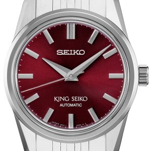 Seiko Herrklocka SPB287J1 King Röd/Stål Ø37 mm