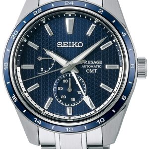 Seiko Herrklocka SPB303J1 Presage Blå/Stål Ø42.2 mm