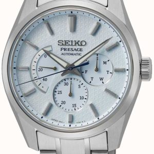 Seiko Herrklocka SPB305J1 Presage Blå/Stål Ø40.2 mm