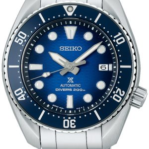 Seiko Herrklocka SPB321J1 Prospex Blå/Stål Ø45 mm