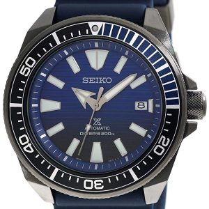 Seiko Herrklocka SRPD09K1 Prospex Blå/Gummi Ø43.8 mm