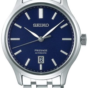 Seiko Herrklocka SRPD41J1 Presage Blå/Stål Ø41.7 mm