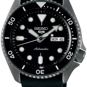 Seiko Herrklocka SRPD65K3 Svart/Gummi Ø43 mm