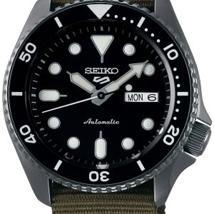 Seiko Herrklocka SRPD65K4 Svart/Textil Ø42 mm