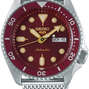 Seiko Herrklocka SRPD69K1 Röd/Stål Ø42.5 mm