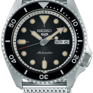 Seiko Herrklocka SRPD73K1 Svart/Stål Ø43 mm