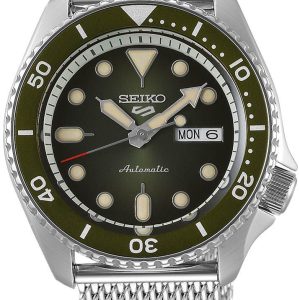 Seiko Herrklocka SRPD75K1 Grön/Stål Ø43 mm