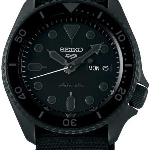 Seiko Herrklocka SRPD79K1 Svart/Textil Ø42 mm