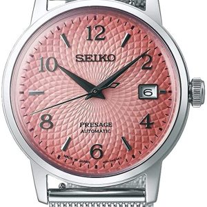 Seiko Herrklocka SRPE47J1 Presage Rosa/Stål Ø37 mm