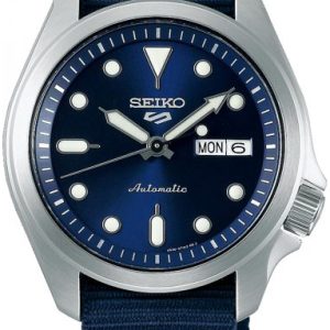 Seiko Herrklocka SRPE63K1 Blå/Textil Ø40 mm