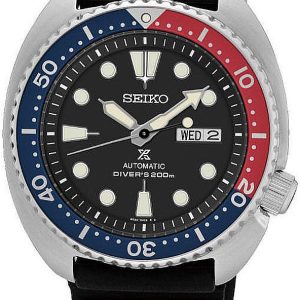 Seiko Herrklocka SRPE95K1 Prospex Svart/Gummi Ø45 mm