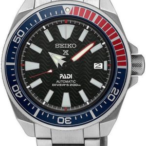 Seiko Herrklocka SRPF09K1 Prospex Svart/Stål Ø43.8 mm