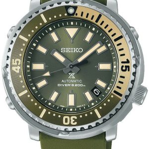 Seiko Herrklocka SRPF83K1 Prospex Grön/Gummi Ø43.2 mm