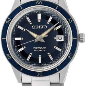 Seiko Herrklocka SRPG05J1 Presage Blå/Stål Ø40.8 mm