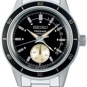 Seiko Herrklocka SSA449J1 Presage Svart/Stål Ø40.8 mm