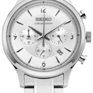 Seiko Herrklocka SSB337P1 Silverfärgad/Stål Ø44 mm