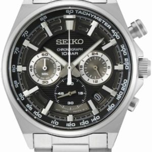 Seiko Herrklocka SSB397P1 Neo Sports Svart/Stål Ø41 mm