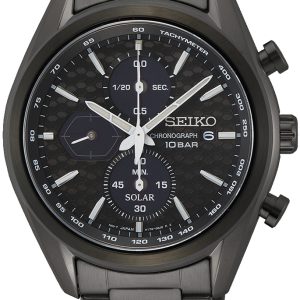 Seiko Herrklocka SSC773P1 Conceptual Svart/Stål Ø40 mm