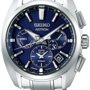 Seiko Herrklocka SSH065J1 Astron Blå/Titan Ø42.8 mm