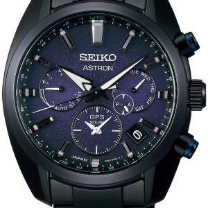 Seiko Herrklocka SSH077J1 Astron Blå/Stål Ø42.7 mm