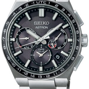 Seiko Herrklocka SSH111J1 Astron Svart/Titan Ø42.7 mm