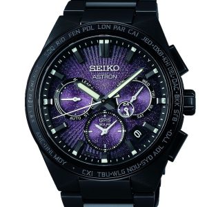 Seiko Herrklocka SSH123J1 Astron GPS Solar Lila/Titan Ø43 mm