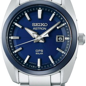 Seiko Herrklocka SSJ003J1 Astron Blå/Stål Ø39 mm