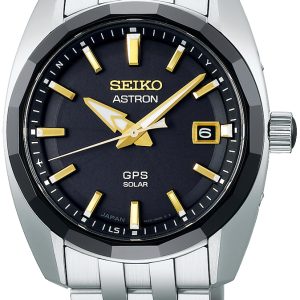 Seiko Herrklocka SSJ011J1 Astron Svart/Stål Ø39 mm