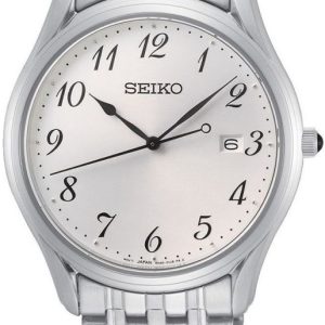 Seiko Herrklocka SUR299P1 Classic Silverfärgad/Stål Ø38 mm