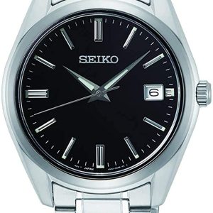 Seiko Herrklocka SUR311P1 Svart/Stål Ø40.2 mm