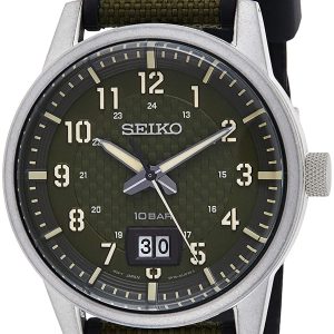 Seiko Herrklocka SUR323P1 Grön/Gummi Ø40.8 mm