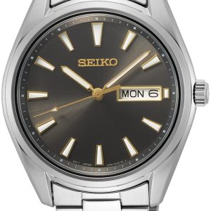 Seiko Herrklocka SUR343P1 Grå/Stål Ø41 mm