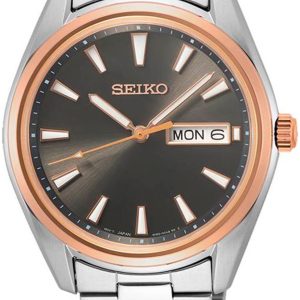 Seiko Herrklocka SUR344P1 Grå/Stål Ø41 mm