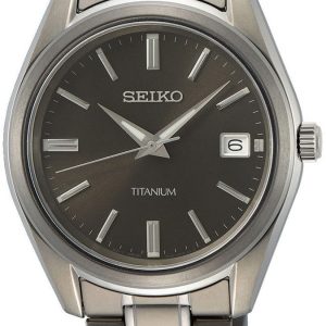 Seiko Herrklocka SUR375P1 Grå/Titan Ø40.2 mm