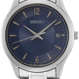 Seiko Herrklocka SUR419P1 Blå/Stål Ø40 mm