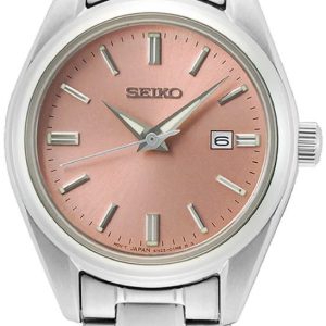 Seiko Herrklocka SUR523P1 Dress Rosa/Stål Ø40 mm