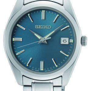 Seiko Herrklocka SUR525P1 Classic Blå/Stål Ø40 mm