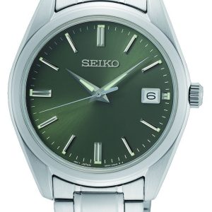 Seiko Herrklocka SUR527P1 Classic Grön/Stål Ø40 mm