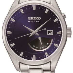 Seiko Kinetic Herrklocka SRN047P1 Blå/Stål Ø42 mm