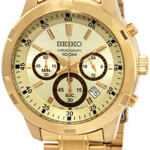 Seiko Neo Sports Herrklocka SKS610P1 Champagnefärgad/Gulguldtonat