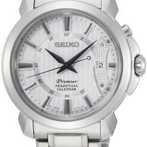 Seiko Premier Herrklocka SNQ155P1 Silverfärgad/Stål Ø42 mm