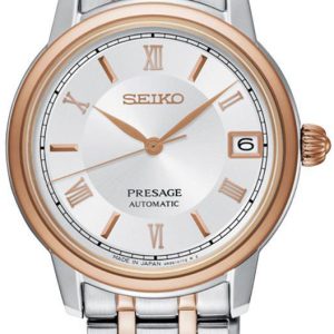 Seiko Presage Damklocka SRP856J1 Silverfärgad/Roséguldstonat stål