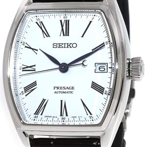 Seiko Presage Herrklocka SPB049J1 Vit/Läder