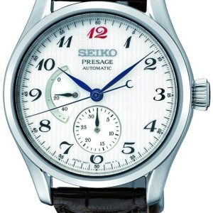 Seiko Presage Herrklocka SPB059J1 Silverfärgad/Läder Ø41 mm